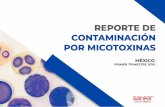 Reporte trimestral SSA 2019 · Otros factores incluyen la presencia de otras micotoxinas, el tiempo de exposición, la condición fisiológica individual y el mecanismo de acción