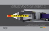 Sistemas de carga industrial Kopron€¦ · Rampas utilizadas en el caso de carga lateral del vehículo o de carga trasera en el contenedor. Se fabrican en el modo estándar en diferentes