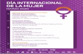 Programa día de la mujer dia de la mujer.pdf · 2020-03-05 · Ponentes Luis Mendoza, Natividad Blázquez y la autora Sábado 21 | 13:00 h Mujeres: discursos y ciudadanía Colección