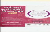 Instituto Nacional de las Mujerescedoc.inmujeres.gob.mx/lgamvlv/BCS/folleto2.pdf · Vivir Slll violencia tus derechos Ser tu Vida! Las mujeres tenemos derecho a trabajar, ir a la