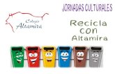 Jornadas culturales , días 8, 10 y 11 de abril€¦ · Talleres: Percusión Zumba Taller de reciclaje Taller de carteles 4º, 5º y 6º PRIMARIA Día 10 Excursión Kuna Ibérica