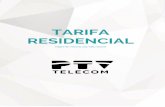 TARIFA RESIDENCIAL - PTV Telecom...Paquete de Canales de Televisión 20,95 € Amplificador Int. TV 47-862 43,82 € Equipo Decodificador TDT 31,34 € Equipo Decodificardor 2º mano