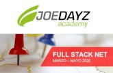 FULL STACK NET - joedayz.pejoedayz.pe/documentos/full-stack-joedayz-net-online.pdf · 6.Desarrollar aplicaciones ASP.NET Core usando Docker 7.Implementandoarquitectura de Micro Servicios