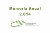 Memoria Anual 2014 - COLFISIO.ORG · MEMORIA ANUAL 2.014 Página 2 1.1. Colegiación. La evolución en la colegiación de los fisioterapeutas ha ido progresando de forma significativa