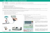 PI 500: medidor portátil para la industria...• Entrada universal de sensor para muchas señales de sensor con-vencionales • Batería de iones de litio con cargador interno (aprox.
