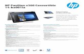 HP Pavilion x360 Convertible 14-ba001laimg.cartimex.com/v2/pdf/14-BA001LA.pdf · (22) Los nuevos usuarios de Dropbox pueden obtener 25 GB de espacio de Dropbox sin cargo por 12 meses