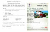 SENDERISMO: VÍA VERDE DEL PLAZAOLA Mancomunidad …ablitas.es/wp-content/uploads/2019/05/DIPTICO.pdf · GASEOSA Y CAFÉ INCLUIDOS. VIA VERDE DEL PLAZAOLA RECORRIDO El Camino Natural