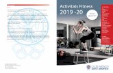 Inscripcions Activitats Fitness 2019 -20 · Activitat personalitzada per als socis i abonats de fitness. Contactar amb el coordinador del gimnàs. Hora individual (1 sessió) 35 €