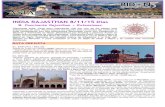 Fascinante Rajasthan + Extensiones · 2020-06-09 · Fascinante Rajasthan + Extensiones Fascinante India. Corta pero interesante ruta por uno de los países más interesantes de Asia.