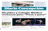 rechazan plan “Paso a paso” · de una serie de errores, el plan “Paso a Paso nos cuida-mos” busca entregar un programa más elaborado para gestionar la pandemia en Chile.