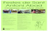 Festes de Sant Antoni Abad - Todo Oropesatodooropesa.com/.../01/cartel-san-antonio-2020.pdf · Festes de Sant Antoni Abad Oropesa del Mar 2020 XI Campeonato de Guiñote Sant Antoni