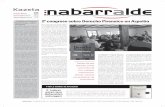 Nafarroa Navarra Navarre 1,5 2º congreso sobre Derecho … · 2019-07-25 · Nabarralde · info@nabarralde.com · · Tel. (34) 948 21 10 57 · Bidankoze kalea 3 · 31014 Iruñea