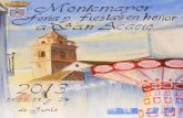 Revista de Feria 2013 - Ayuntamiento de Montemayor · 2017-08-30 · Centro Guadalinfo de Montemayor. Fundación Emet Arcoiris y Red Guadalinfo. Datos de lluvia. Año agrícola 2012/2013.