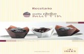 Recetario · 1/ Pastel de yogur de cereza con croûtons de cake de chocolate . 2/ Cake de chocolate y plátano . 3/ Cake de chocolate y licor Irish Cream . 4/ Cake de chocolate con