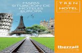 Iberrail · 2012-06-05 · Iberrail  La comodidad de viajar TREN + HOTEL veraNO 2012 mapas situación de hoteles euRopa