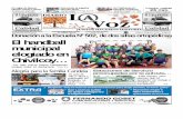 P3 El handball municipal elogiado en Chivilcoy…€¦ · El handball municipal elogiado en Chivilcoy…-Los más chicos fueron campeones, aunque todos se destacaron P12 Alegría