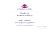 Algoritmos: Algoritmos voraces - QueGrande.orgquegrande.org/.../EI/2/Alg/teoria/07-08/tema_4_-_voraces.pdf · 2008-04-14 · Algoritmos - Algoritmos voraces - 10 Teorema: Si los objetos
