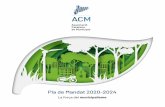 La força del municipalisme - ACM€¦ · Incorporem a l’agenda municipalista pel període 2020-2024 les tres bases en que es fonamenta la sostenibilitat: la social, amb la qualitat