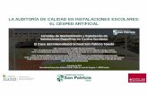 LA AUDITORÍA DE CALIDAD EN INSTALACIONES ...igoid.uclm.es/wp-content/uploads/2017/07/Explotación-de...Jornadas de Mantenimiento y Explotación de Instalaciones Deportivas en Centros