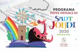 PROGRAMA 2020 SANT JORDI - santjosep.org€¦ · Title: PROGRAMA 2020 SANT JORDI Created Date: 4/20/2020 2:16:44 PM