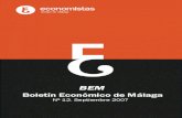 Boletín Económico de Málaga, - economistasmalaga.com€¦ · 1 Boletín Económico de Málaga, nº 12, Septiembre 2007 Boletín Económico de Málaga, nº 12, Septiembre de 2007
