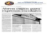 EXPRESO: Página: 15 Sección: Guayaquilsecure.cte.gob.ec/archivos/Recortes_de_prensa_8_Mayo.pdf · 2013-05-08 · vicio de transporte escolar; ... Carbo, Playas, Daule, Salitre,