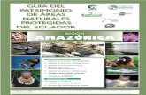 región amazónICa - GoRaymi · región amazónICa • amazonía nortE 1. reserVa ecológica cofán-bermejo ii. reserVa ecológica cayambe-coca iii. reserVa ecológica antisana iV.
