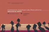 Presentació²ria-2017_-BARCELONA-CIUT… · Consorci Sanitari de Barcelona_ Memòria 2017 2 Presentació El Consorci Sanitari de Barcelona (CSB) a efectes de gestió , s’organitza