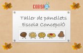 Taller de panellets Escola Concepcióescolaconcepcio.com/.../uploads/2016/11/presentacio-panellets.pdf · Ara fem els de xocolata… Ens agrada fer panellets amb els companys. Ja