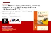 Nuevo Manual de Carreteras del Paraguay Volumen 5.2.2.: …apcarreteras.org.py/wp-content/uploads/2019/09/MEZCLAS... · 2019-09-07 · Nuevo Manual de Carreteras del Paraguay Volumen