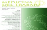 MEDICINA DEL TRABAJO · 2020-05-20 · MEDICINA DEL TRABAJO Revista de la Asociación Española de Especialistas en Medicina del Trabajo EDITORIAL Pandemia COVID-19 y Medicina del
