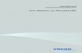 vacon 20 convertidores de frecuencia - Danfossfiles.danfoss.com/download/Drives/Vacon-20-PFC... · Establezca la velocidad máxima del motor (frecuencia) según el motor y el equipo