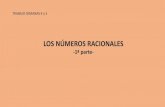 LOS NÚMEROS RACIONALES · 1. Los números racionales 2. Operaciones con fracciones 3. Potencias de números racionales 4. La notación científica Nos centramos ahora en el primer