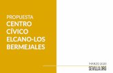 PROPUESTA CENTRO CÍVICO ELCANO-LOS BERMEJALES · 2020-03-09 · PLANTA SÓTANO 5 salas para talleres con capacidad total para 150 personas 15 plazas de aparcamiento:-10 generales