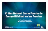 20100429 El Gas Natural como Fuente de COmpetitividad en los … · 2013-05-25 · Generación de Valor Económico Ahorro en la sustitución Electricidad 100 kWh $ 2,906,116.76 29%