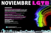 cartel noviembre LGTB - A Coruña · CCM A Silva, sábado 9 de noviembre, de 11:00 a 13:00 PROGRAMACIÓN. Title: cartel noviembre LGTB Created Date: 10/22/2013 9:14:50 AM ...