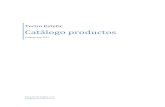 Tecno Estetic Catálogo productostecno-estetic.com/catalogo.pdf · 2014-05-01 · Calle de Viella nº7 bloque 2 Bajo D Tel. Oficina: 917558578 28040 Madrid Móvil: 635038016 España