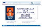 RESPONSABILIDAD DE LA AUDITORÍA INTERNA …felaban.s3-website-us-west-2.amazonaws.com/boletines...acuerdos de confidencialidad? niveles mínimos de prestación de servicios y su tipo