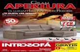 APERTURA - INTROSOFA ESTEPONAintrosofaestepona.es/wp-content/uploads/2019/03/ofertas-gran-apert… · SOFÁS CAMA Diseña tu sofá cama desde 699 € 12> SOFÁ CAMA de 210 cm. con
