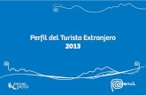 El Turismo en Cifras - PERUmedia.peru.info/impp/Perfil-Turista-Extranjero-2013.pdf · 2009 2010 2011 2012 2013 El turismo receptivo en el Perú, genera cerca de un millón cien mil