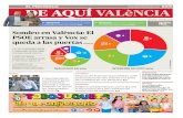 Lider de la Comunitat Valenciana - EL pERIÓDICO VALèNCIA · 2018. 11. 19. · que no em passe la vida a Va-lència, promet a partir d’ara xafar-ne més els carrers. Re-correré