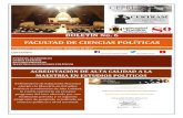 FACULTAD DE CIENCIAS POLÍTICAS - UPB · El porvenir de las humanidades en las sociedades iberoamericanas El estatuto epistemológico de las ciencias humanas ha sido una construcción