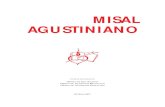 MISAL AGUSTINIANOisa.augustinians.net/attachments/article/99/Misal 14-2-07... · 2014. 12. 27. · ORDEN DE SAN AGUSTÍN ORDEN DE AGUSTINOS RECOLETOS ORDEN DE AGUSTINOS DESCALZOS