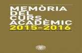 MEMÒRIA DEL CURS ACADÈMIC 2015-2016 · 121. Disc2usro 3siricd1DrselSRtelSMs 1 MEMÒRIA DEL CURS ACADÈMIC 2015-2016 UNIVERSITAT POLITÈCNICA DE VALÈNCIA