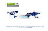 GUÍA DE SERVICIOS DE TRANSPORTE MARÍTIMO EN MÉXICO, 2008 · Siendo el transporte marítimo un vínculo fundamental con los cinco continentes, este documento ofrece alternativas