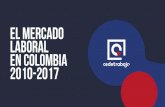 presentacion EL MERCADO LABORAL EN COLOMBIA (baja) · Fuente: DANE- GEHI- Mercado laboral- Fuerza laboral y Educación . 2010-2017 Para el año 2017, el mercado laboral colombiano