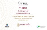 Sesión para el Estado de México · 2020. 6. 29. · 40% autos 45% camiones ligeros y pesados Tasa salarial: ... Foro donde se podrá impulsar la promoción del sector agropecuario