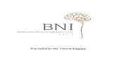 Portafolio de Tecnologías · Portafolio de Tecnologías . BNI. El Instituto de Neurociencia Biomédica (BNI por sus siglas en inglés) es financiado por la Iniciativa Milenio del
