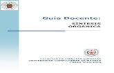 Guía Docente - quimicas.ucm.es · -4- Guía Docente: Síntesis Orgánica La reacción de metátesis. Otros métodos representativos. TEMA 5. Reacciones de oxidación y reducción.
