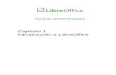 Capítulo 1 Introducción a LibreOffice · herramientas, que se usan de manera coherente en toda la suite. Por ejemplo, las herramientas de dibujo disponibles en Writer también se